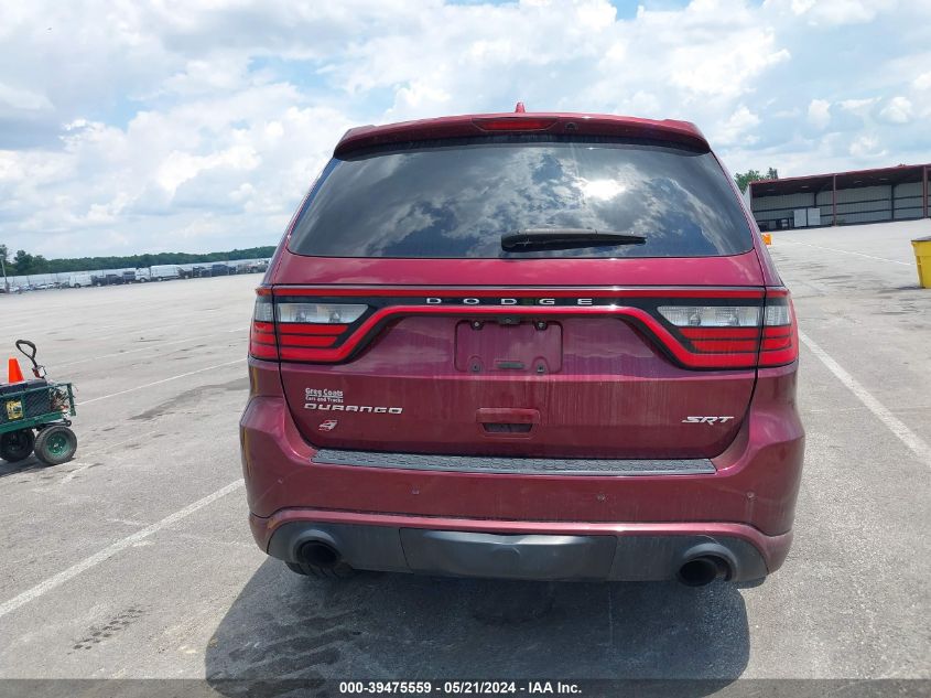 2018 Dodge Durango Srt VIN: 1C4SDJGJ5JC172798 Lot: 39475559