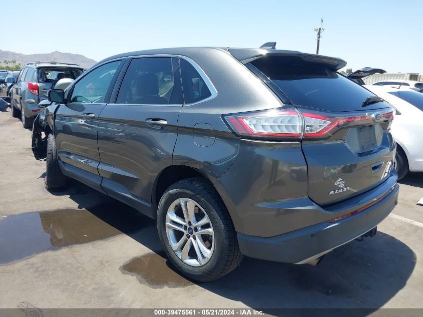 2016 Ford Edge Sel VIN: 2FMPK3J98GBC31370 Lot: 39475561