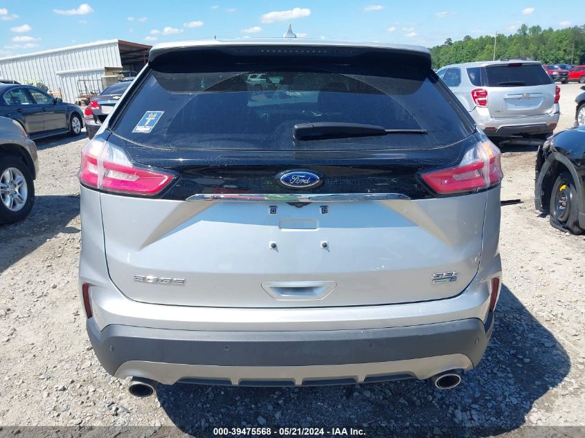 2019 Ford Edge Sel VIN: 2FMPK4J91KBC19155 Lot: 39475568