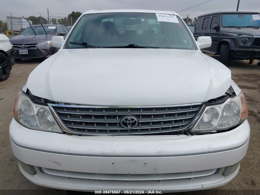 2003 Toyota Avalon Xls VIN: 4T1BF28B33U304795 Lot: 39475567