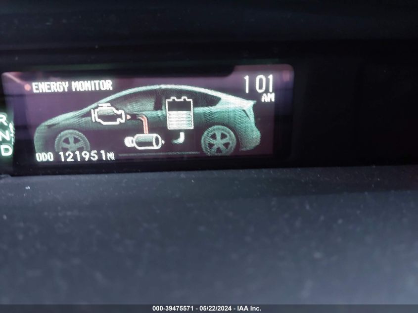 2015 Toyota Prius Four VIN: JTDKN3DU6F1967112 Lot: 39475571