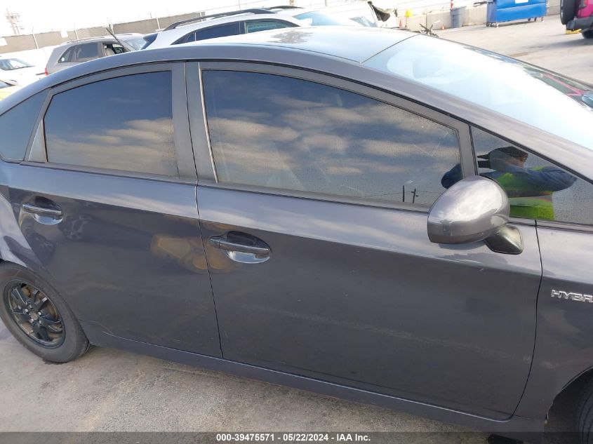 2015 Toyota Prius Four VIN: JTDKN3DU6F1967112 Lot: 39475571