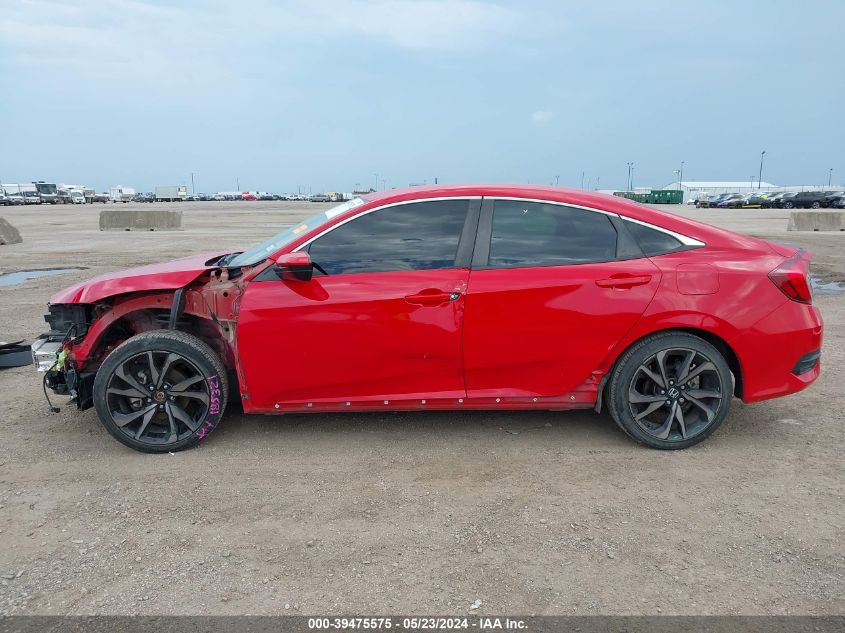 2020 Honda Civic Sport VIN: 2HGFC2F89LH540135 Lot: 39475575