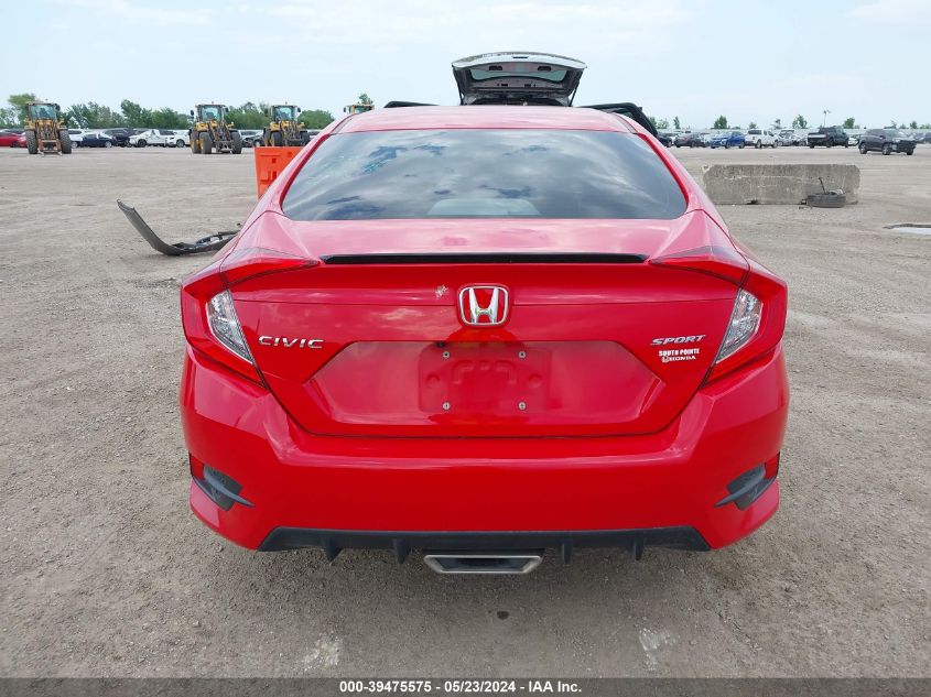 2020 Honda Civic Sport VIN: 2HGFC2F89LH540135 Lot: 39475575