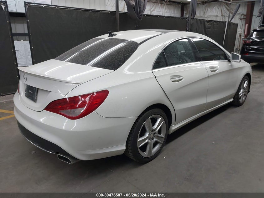 2016 Mercedes-Benz Cla 250 VIN: WDDSJ4EB8GN383325 Lot: 39475587