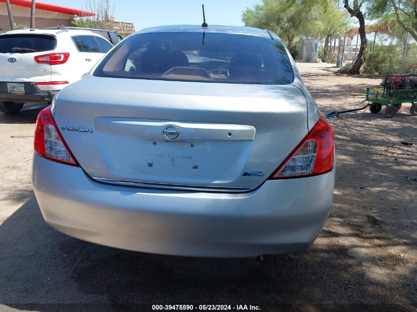 2012 Nissan Versa 1.6 S VIN: 3N1CN7AP9CL837259 Lot: 39475590