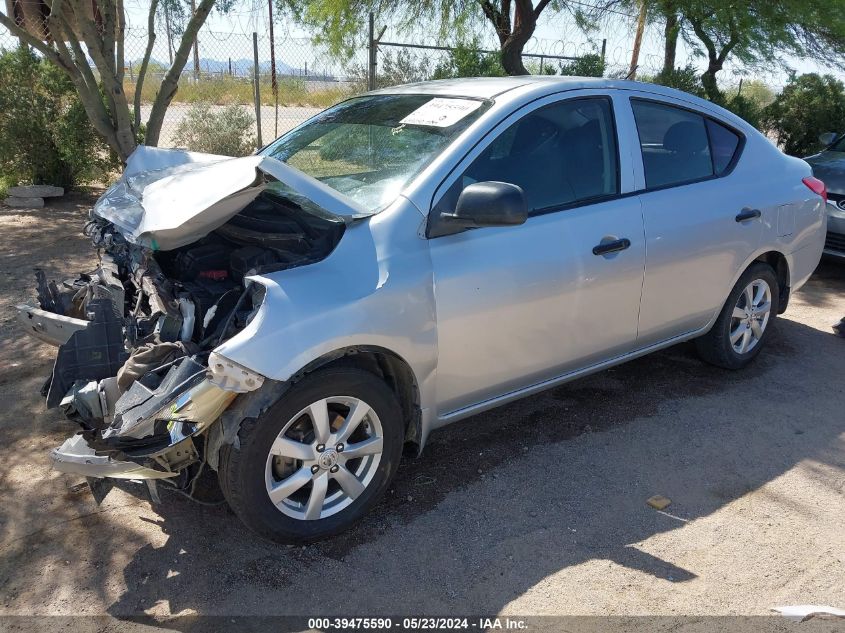 2012 Nissan Versa 1.6 S VIN: 3N1CN7AP9CL837259 Lot: 39475590