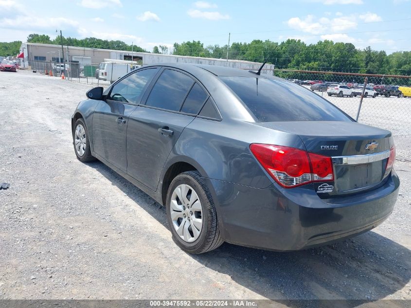 2013 Chevrolet Cruze Ls Auto VIN: 1G1PA5SH8D7169121 Lot: 39475592