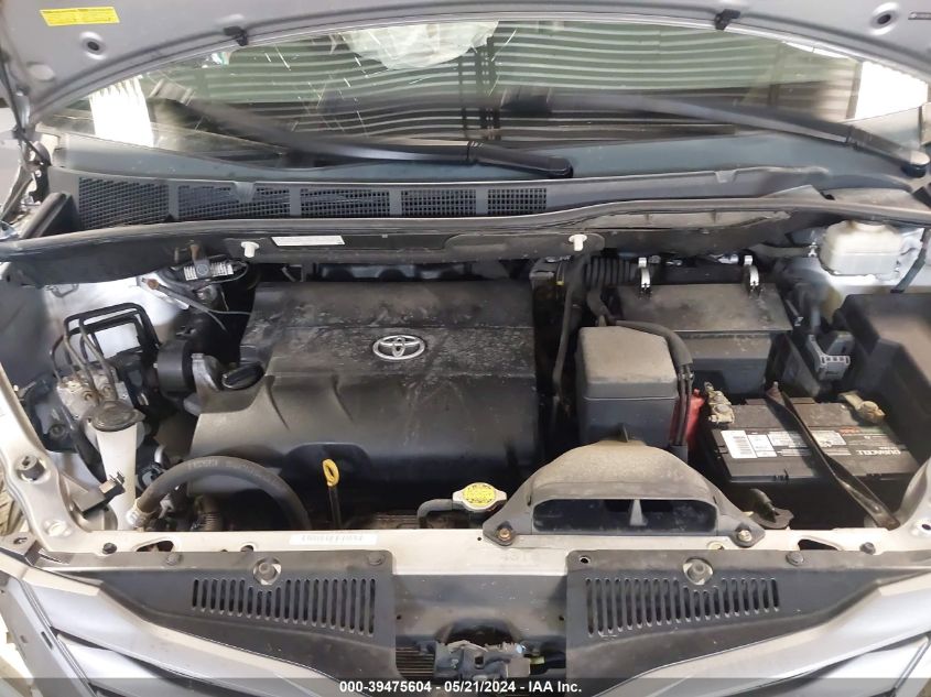 2011 Toyota Sienna Xle V6 VIN: 5TDYK3DC7BS061963 Lot: 39475604