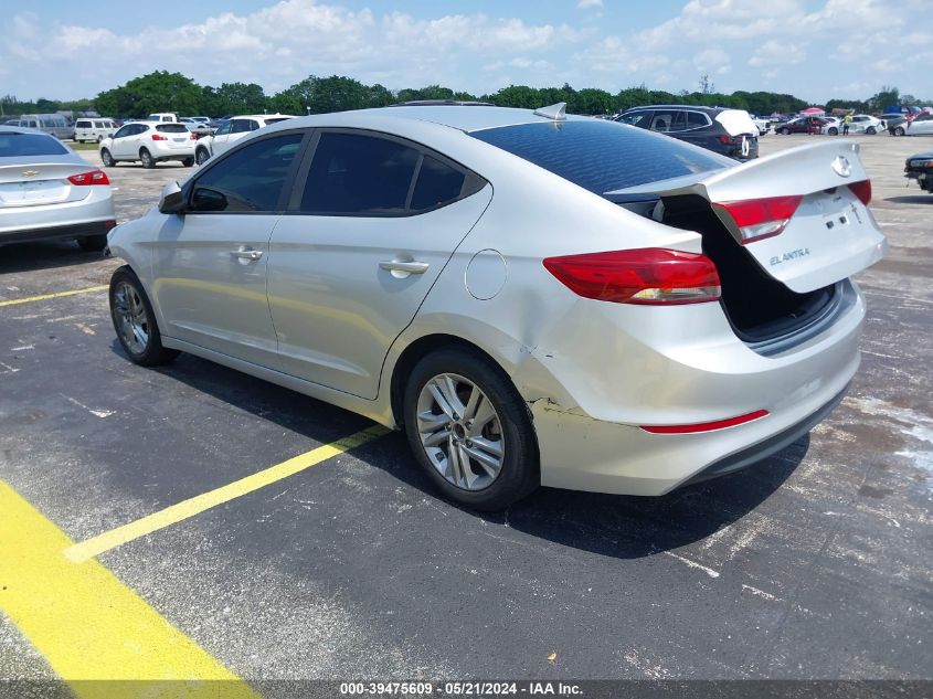 2018 Hyundai Elantra Sel/Value/Limited VIN: 5NPD84LFXJH237519 Lot: 39475609