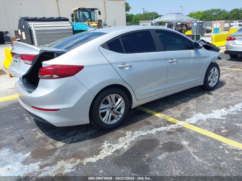 2018 Hyundai Elantra Sel/Value/Limited VIN: 5NPD84LFXJH237519 Lot: 39475609