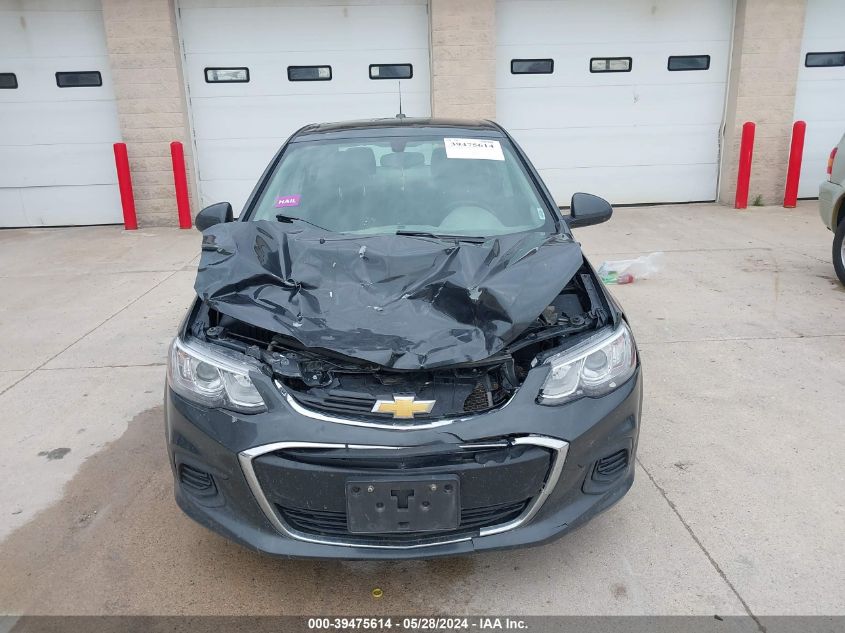 2018 Chevrolet Sonic Lt Auto VIN: 1G1JD5SHXJ4121081 Lot: 39475614