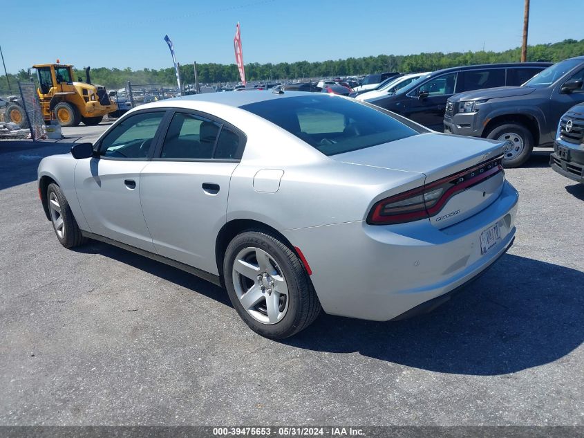 2018 Dodge Charger Police Rwd VIN: 2C3CDXAG3JH289172 Lot: 39475653