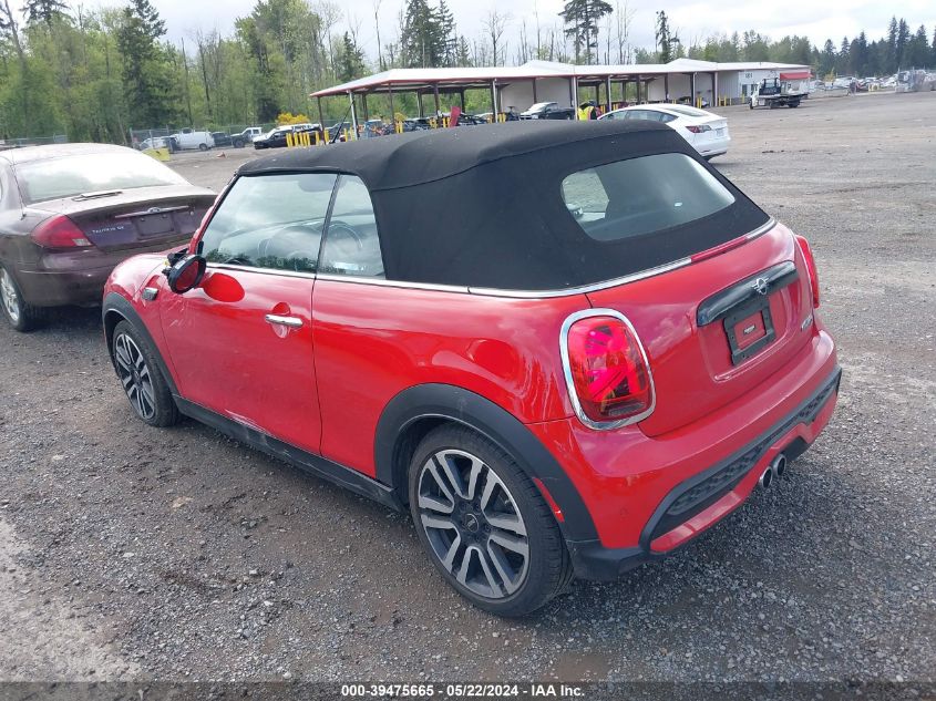 2023 Mini Convertible S VIN: WMW43DL08P3P77222 Lot: 39475665