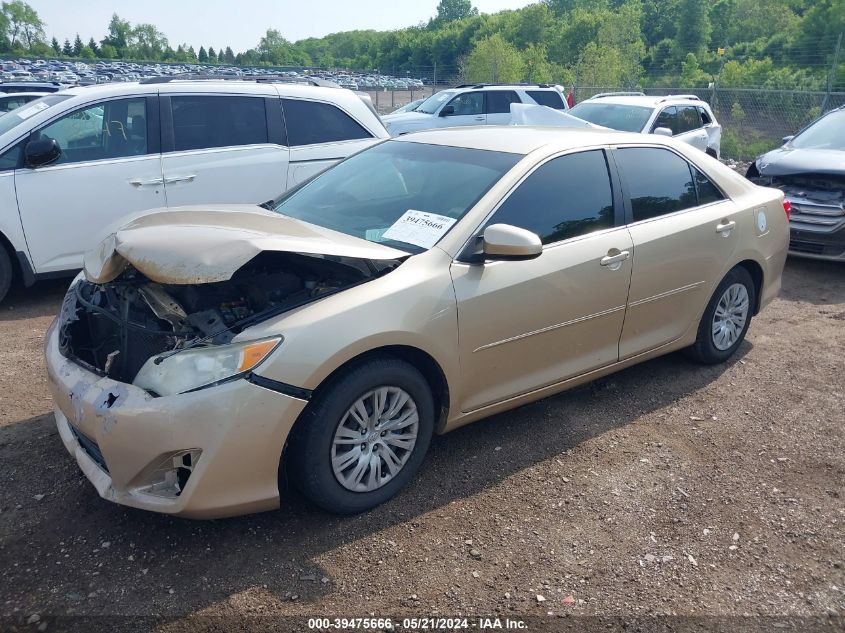 2012 Toyota Camry L VIN: 4T1BF1FK6CU541634 Lot: 39475666