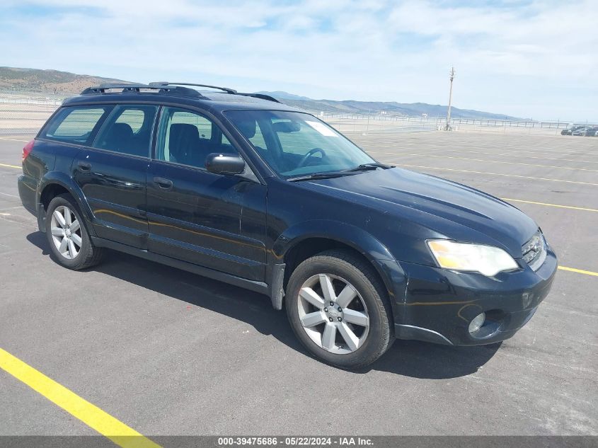 2007 Subaru Outback 2.5I VIN: 4S4BP61C777322308 Lot: 39475686