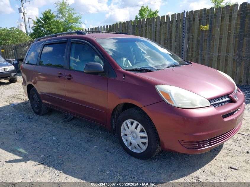 2004 Toyota Sienna Le VIN: 5TDZA23CX4S047559 Lot: 39475687