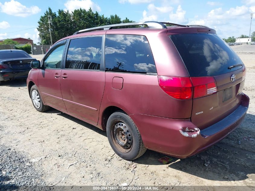 2004 Toyota Sienna Le VIN: 5TDZA23CX4S047559 Lot: 39475687