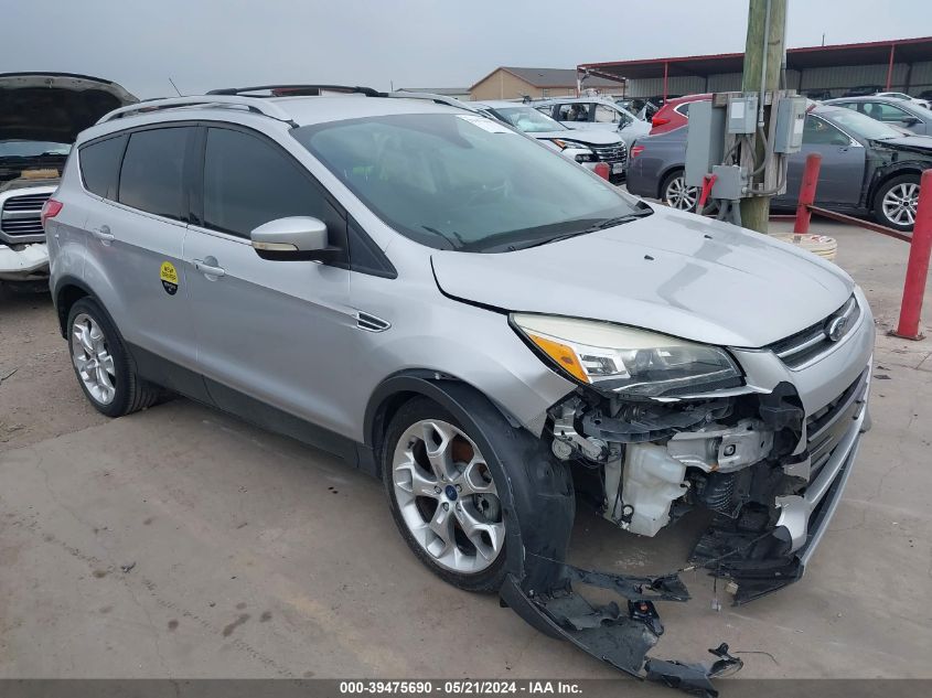 2013 Ford Escape Titanium VIN: 1FMCU0J91DUC23074 Lot: 39475690