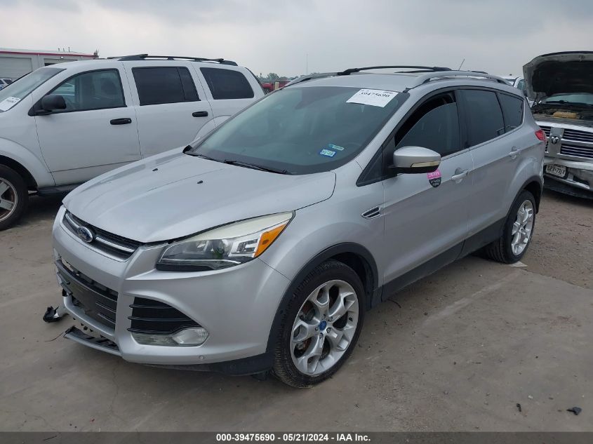 2013 Ford Escape Titanium VIN: 1FMCU0J91DUC23074 Lot: 39475690