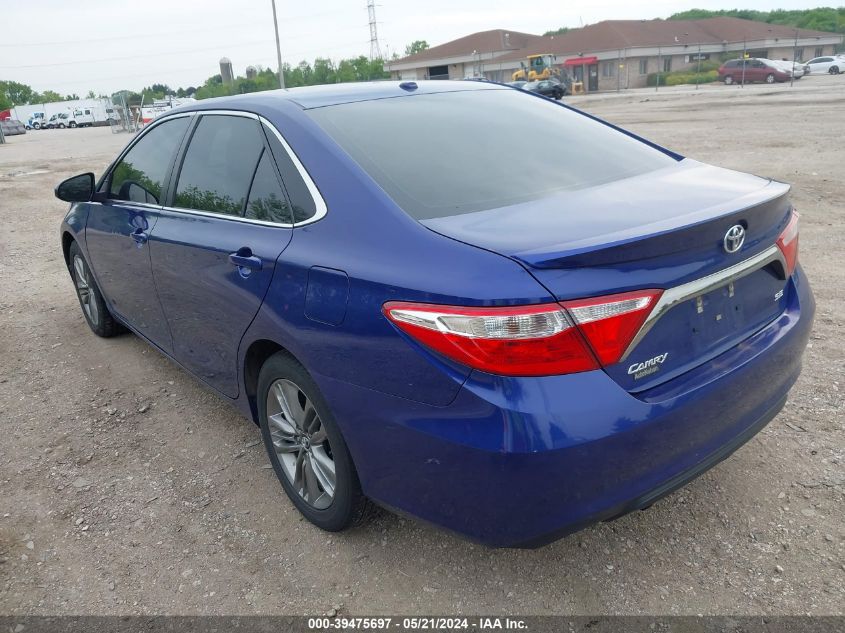 2016 Toyota Camry Se VIN: 4T1BF1FK9GU563231 Lot: 39475697