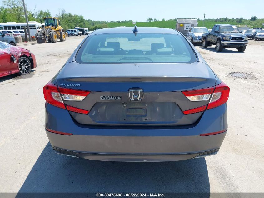 2018 Honda Accord Ex-L VIN: 1HGCV1F60JA041676 Lot: 39475698