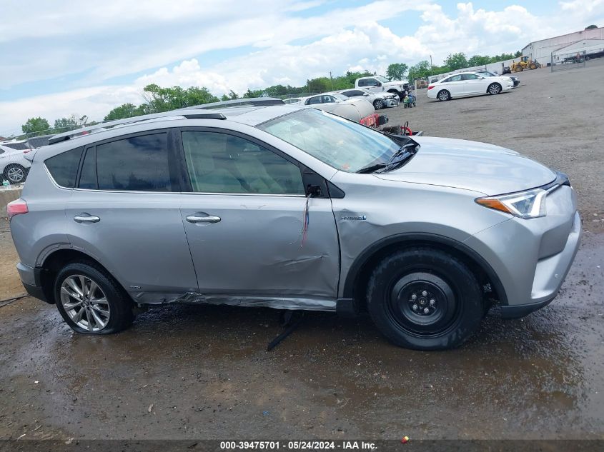 2017 Toyota Rav4 Hybrid Limited VIN: JTMDJREV9HD100612 Lot: 39475701