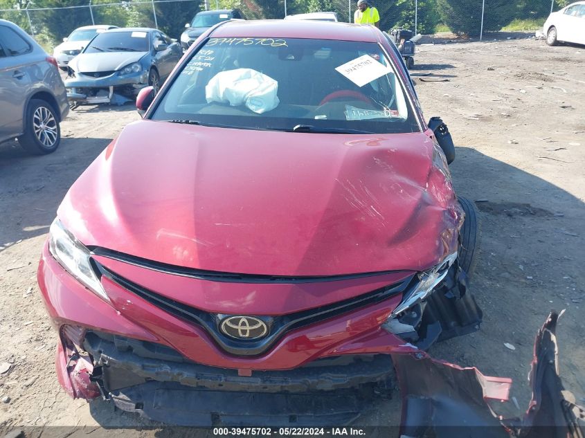 2020 Toyota Camry Le VIN: 4T1C11AK4LU348540 Lot: 39475702