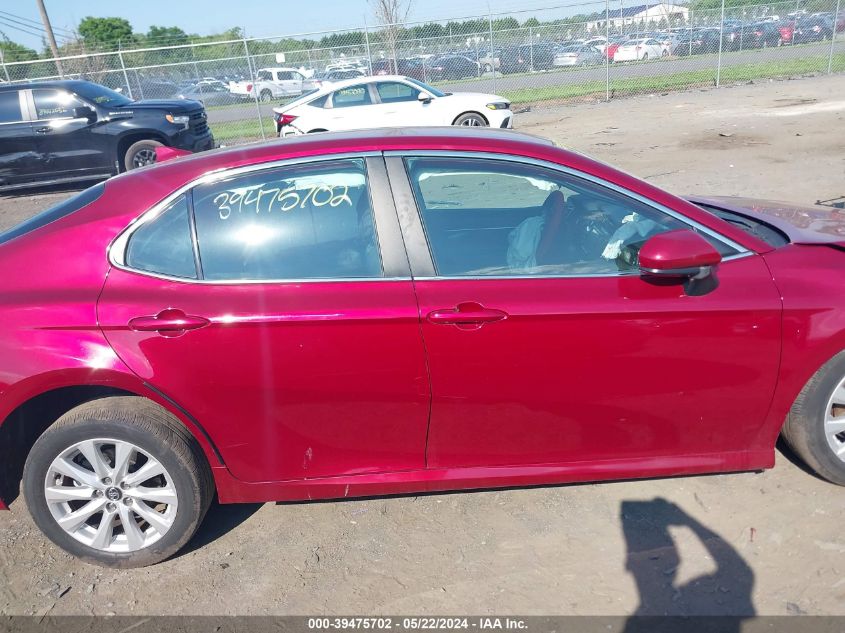 2020 Toyota Camry Le VIN: 4T1C11AK4LU348540 Lot: 39475702