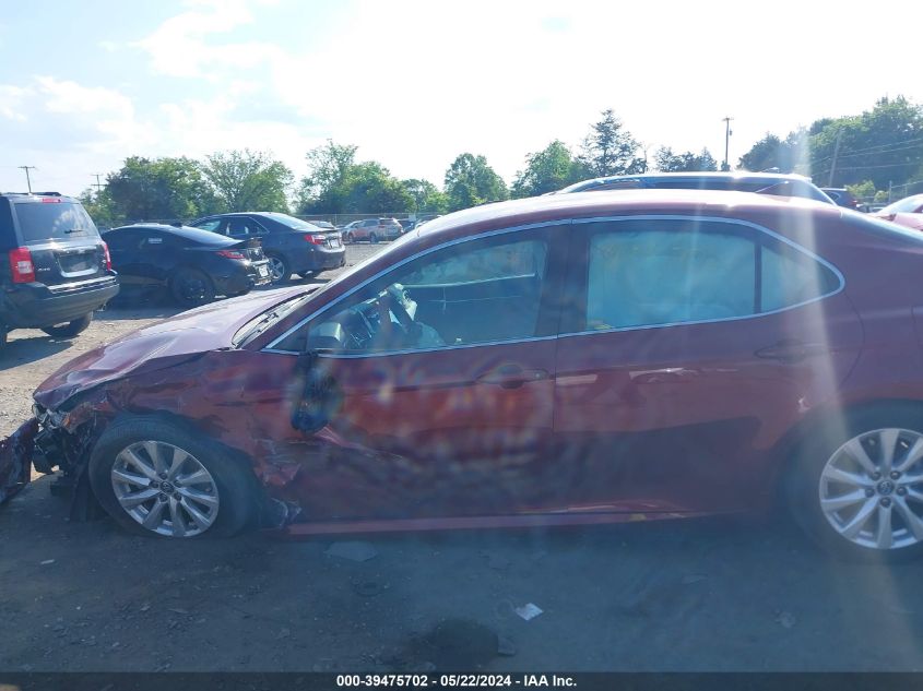 2020 Toyota Camry Le VIN: 4T1C11AK4LU348540 Lot: 39475702