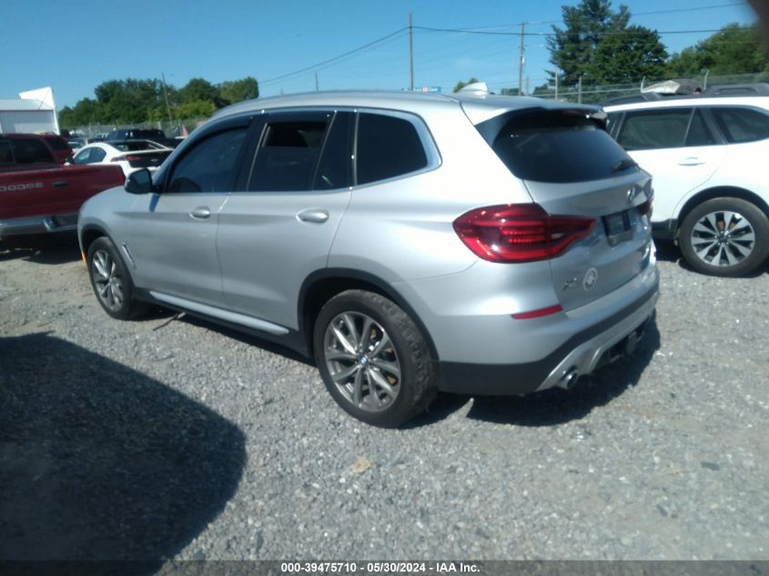 2019 BMW X3 xDrive30I VIN: 5UXTR9C54KLD97374 Lot: 39475710