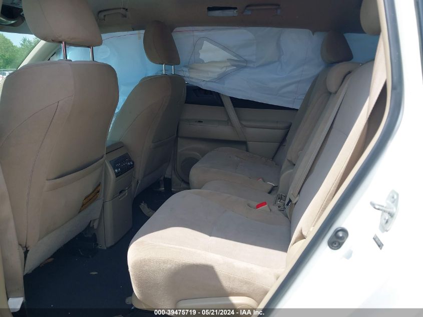 2013 Toyota Highlander Base V6 VIN: 5TDBK3EH9DS218394 Lot: 39475719