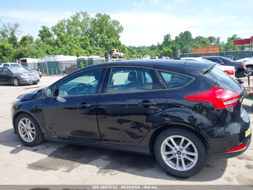 2018 Ford Focus Se VIN: 1FADP3K23JL272397 Lot: 39475722