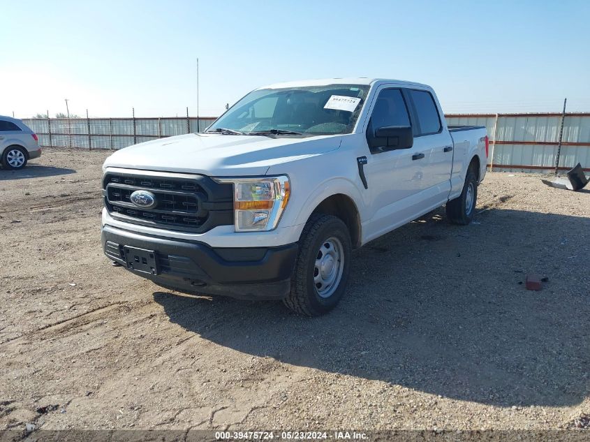 2021 Ford F-150 Xl VIN: 1FTFW1E54MFC08355 Lot: 39475724