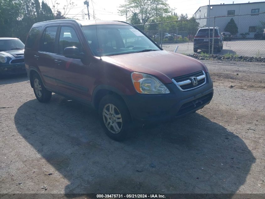 2003 Honda Cr-V Ex VIN: SHSRD78833U123966 Lot: 39475731