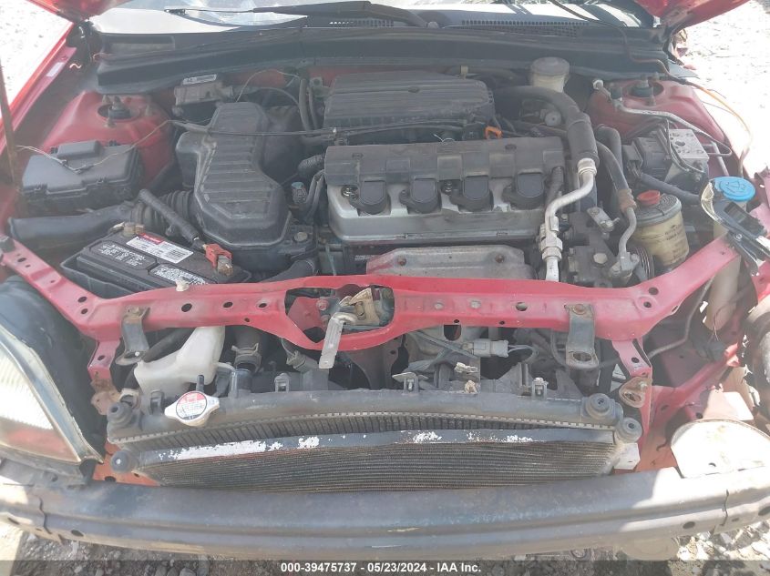 2003 Honda Civic Ex VIN: 1HGEM22943L055041 Lot: 39475737