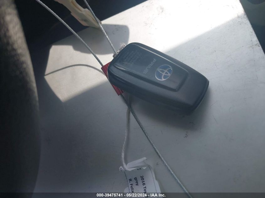 2016 Toyota Prius Two VIN: JTDKBRFU0G3014474 Lot: 39475741