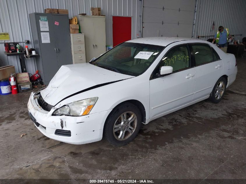 2006 Honda Accord 2.4 Se VIN: 1HGCM563X6A154414 Lot: 39475745