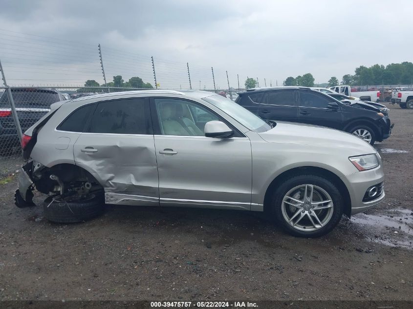 2013 Audi Q5 2.0T Premium VIN: WA1LFAFP5DA060310 Lot: 39475757