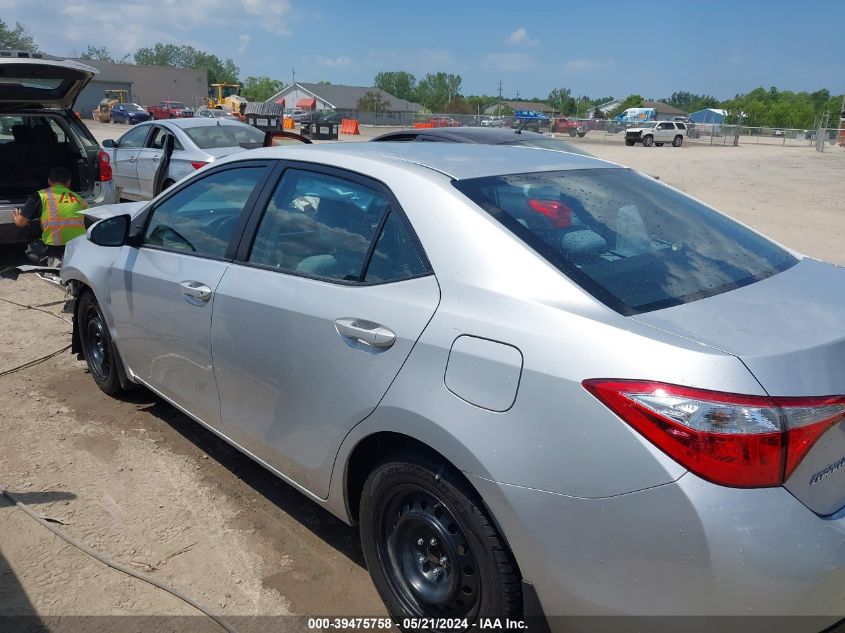 2016 Toyota Corolla Le VIN: 2T1BURHE6GC609613 Lot: 39475758