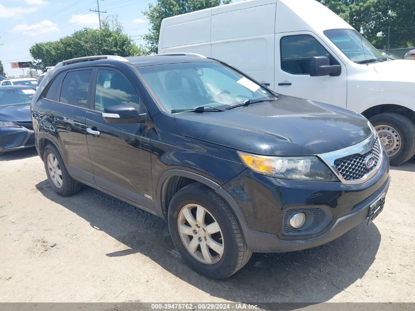 2011 Kia Sorento Lx VIN: 5XYKTCA11BG130925 Lot: 39475762