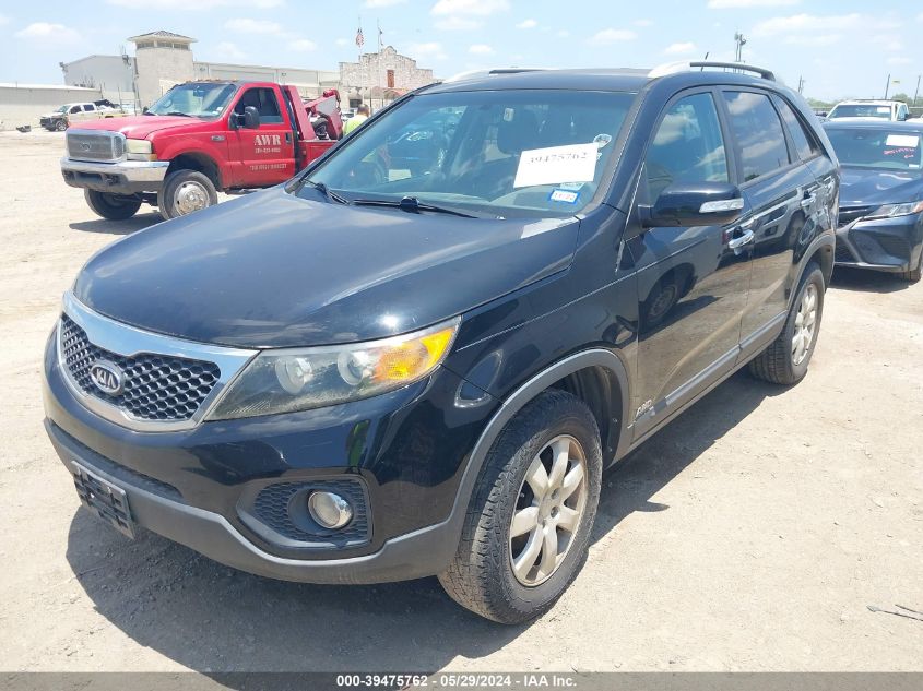 2011 Kia Sorento Lx VIN: 5XYKTCA11BG130925 Lot: 39475762