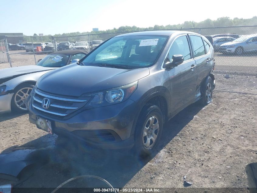 2013 Honda Cr-V Lx VIN: 2HKRM4H34DH694377 Lot: 39475778