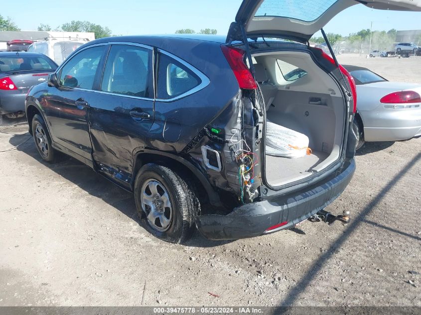 2013 Honda Cr-V Lx VIN: 2HKRM4H34DH694377 Lot: 39475778