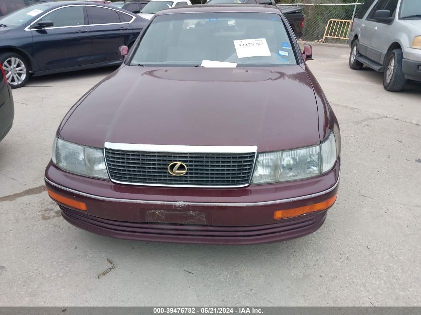 1991 Lexus Ls 400 VIN: JT8UF11E1M0065685 Lot: 39475782