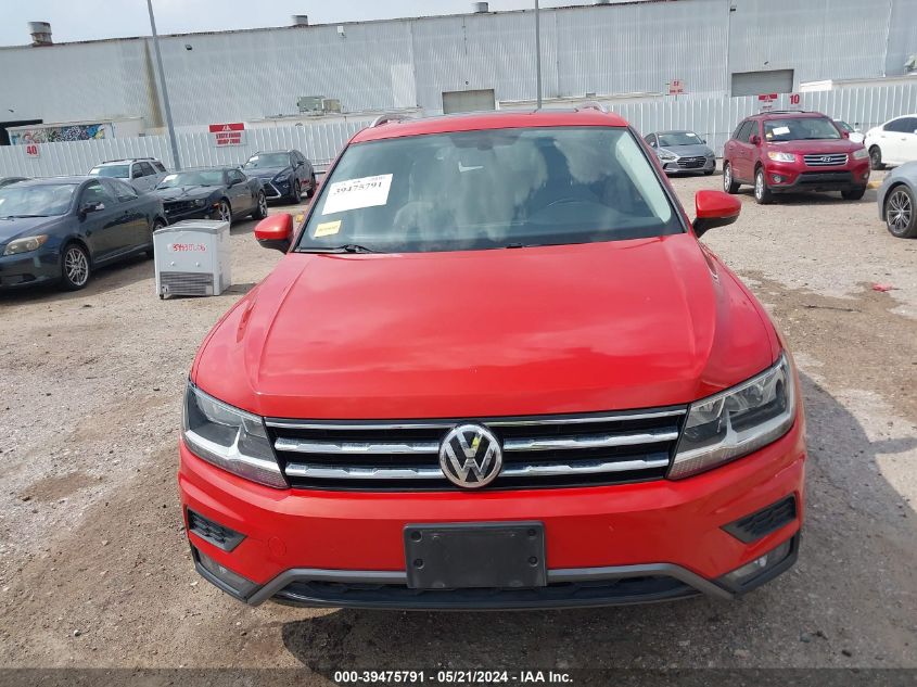 2018 Volkswagen Tiguan 2.0T Se/2.0T Sel VIN: 3VV3B7AX0JM001659 Lot: 39475791