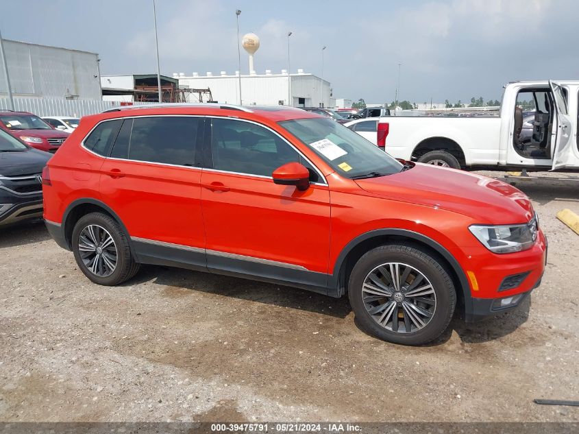 2018 Volkswagen Tiguan 2.0T Se/2.0T Sel VIN: 3VV3B7AX0JM001659 Lot: 39475791