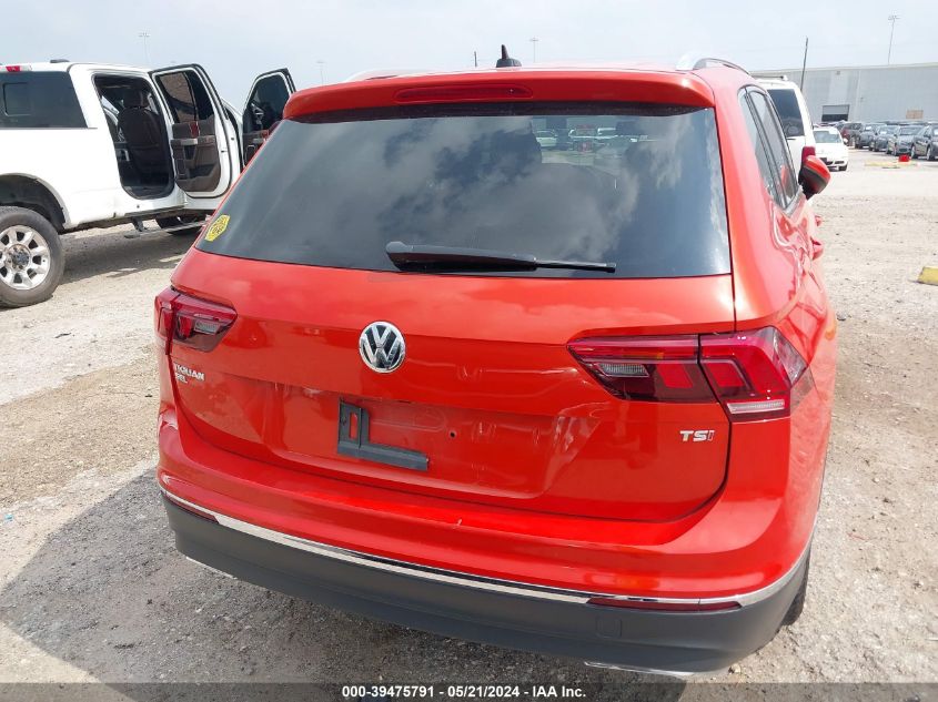 2018 Volkswagen Tiguan 2.0T Se/2.0T Sel VIN: 3VV3B7AX0JM001659 Lot: 39475791