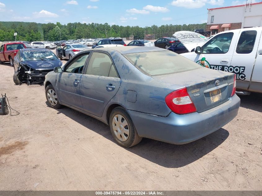 2004 Toyota Camry Le VIN: 4T1BE32K84U925730 Lot: 39475794