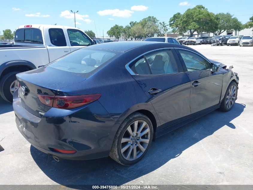 VIN JM1BPACLXL1163916 2020 MAZDA MAZDA3 SELECT PACKAGE